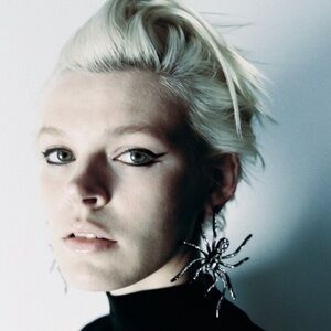 ZARA SPIDER RHINESTONE EARRINGS